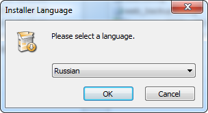 Выбор языка