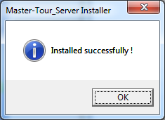 Installed successfully